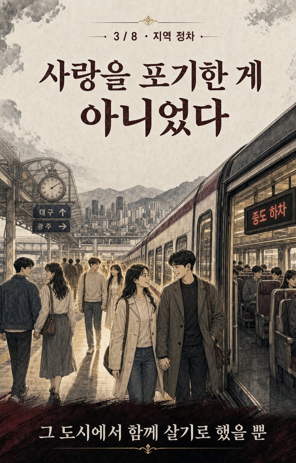 지역 정차 — 중도 하차를 선택한 연인들