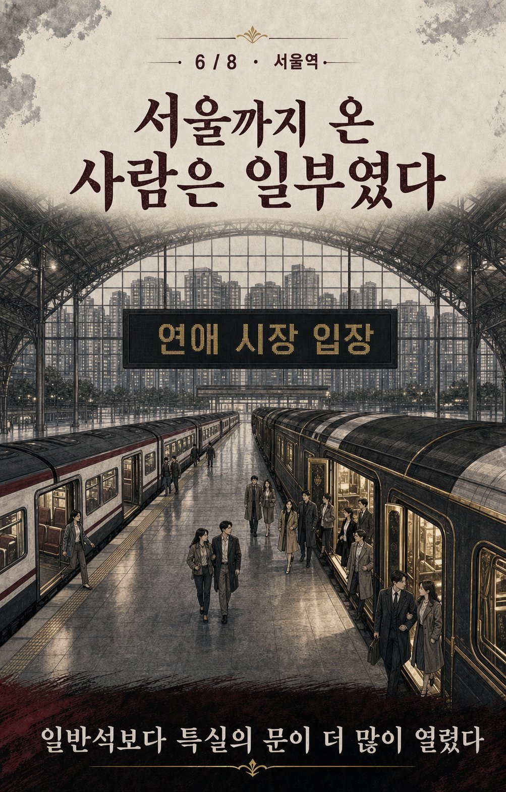 서울역 — 연애 시장 입장